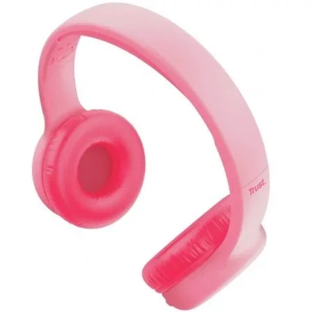 Trust Headphones WRL Nouna Kids Pink 25274 Auriculares Infantiles Rosa