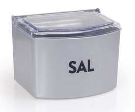 METALTEX Salero de plástico con tapa