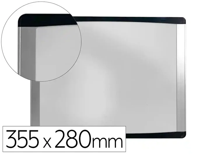 Bi-office Pizarra Blanca Magnética Inka Acero Lacado Marco Aluminio 355x280 mm Bi-office Pizarra Blanca Magnética Inka Acero Lacado Marco Aluminio 355x280 mm