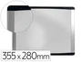 Bi-office Pizarra Blanca Magnética Inka Acero Lacado Marco Aluminio 355x280 mm
