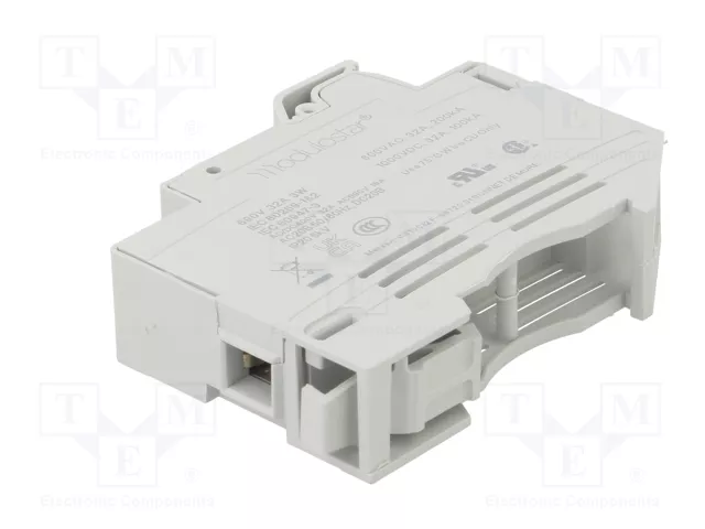 MERSEN Base de fusible 10x38mm para raíl DIN 32A
