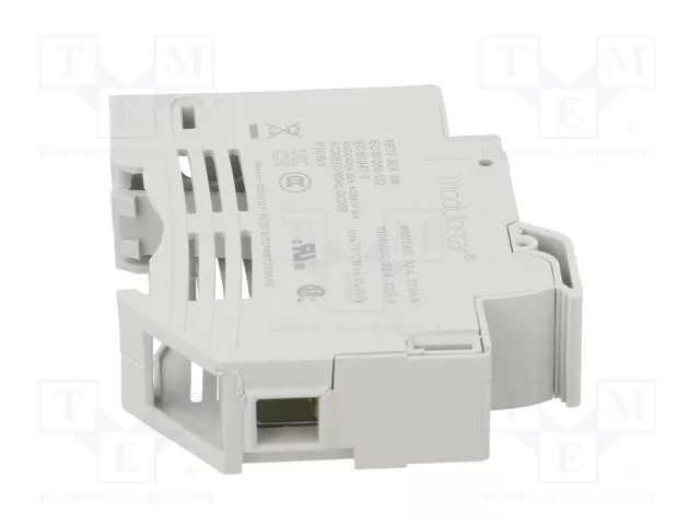 MERSEN Base de fusible 10x38mm para raíl DIN 32A