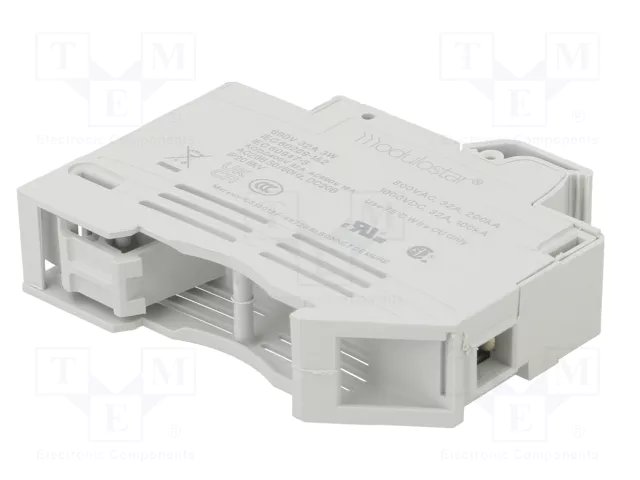 MERSEN Base de fusible 10x38mm para raíl DIN 32A