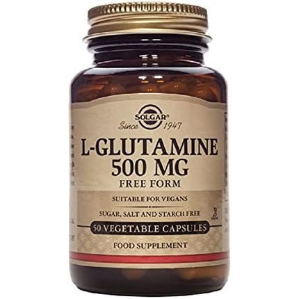 SOLGAR L-Glutamina 500 mg 50 Cápsulas Vegetales