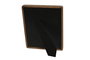 DKD Home Decor Marco de Fotos 20x25cm Blanco y Marron con Acabado en Madera de Acacia y Cristal 27 x 32 x 2.8 cm