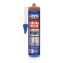 Ceys Adhesivo Sellador Total Tech Marrón 290 ml Pega Sella Repara Alta Elasticidad Resistente Intemperie