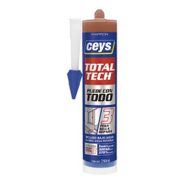 Ceys Total Tech Adhesivo sellador marrón 290 ml