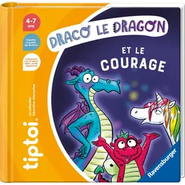 Ravensburger Tiptoi Draco el Dragón y Coraje Libro Interactivo Juego Educativo Electrónico sin Pantalla 13099075