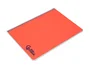 Liderpapel Cuaderno espiral A4 Wonder, 80 hojas, cuadrícula 4mm, tapa roja