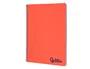 Liderpapel Cuaderno espiral A4 Wonder, 80 hojas, cuadrícula 4mm, tapa roja