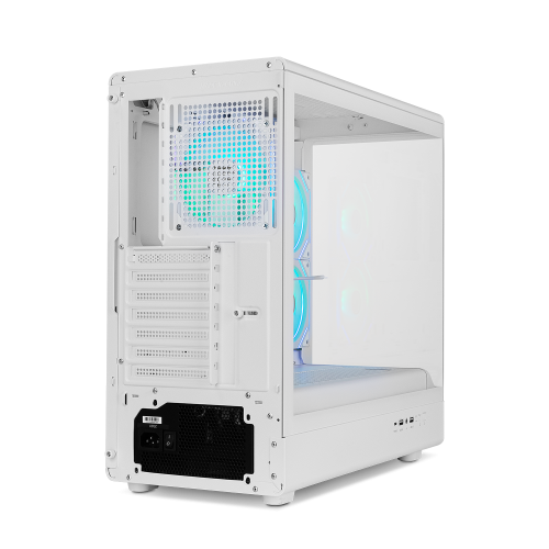 NOX Caja Semitorre Hummer Signal NXHUMMERSIGNALWH Blanca con ARGB