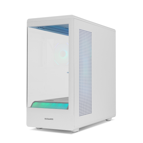 NOX Caja Semitorre Hummer Signal NXHUMMERSIGNALWH Blanca con ARGB