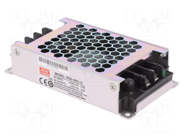 MEAN WELL RSD-30G-12 Convertidor DC/DC 30W 12VDC