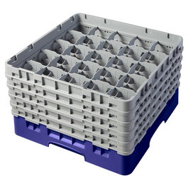 CAMBRO Cesta de lavado 25 compartimentos 5 alturas Azul marino