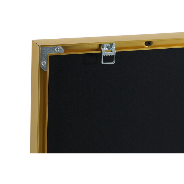 DKD Home Decor Cuadro Aluminio MDF 80x80 Tigre Surtido de 2 Piezas