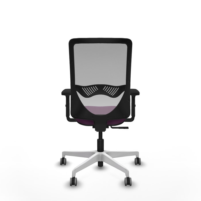 PIQUERAS Y CRESPO Silla de oficina Zulema con mecanismo Sincro, Morado y Gris PIQUERAS Y CRESPO Silla de oficina Zulema con mecanismo Sincro, Morado y Gris