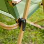 Aktive Silla plegable alta glamping verde