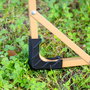 Aktive Silla plegable alta glamping verde