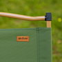 Aktive Silla plegable alta glamping verde