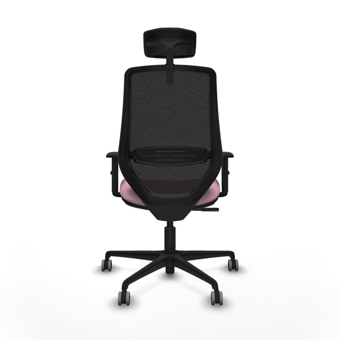 PIQUERAS Y CRESPO Silla de oficina Mardos con mecanismo Sincro, Rosa y Negro PIQUERAS Y CRESPO Silla de oficina Mardos con mecanismo Sincro, Rosa y Negro