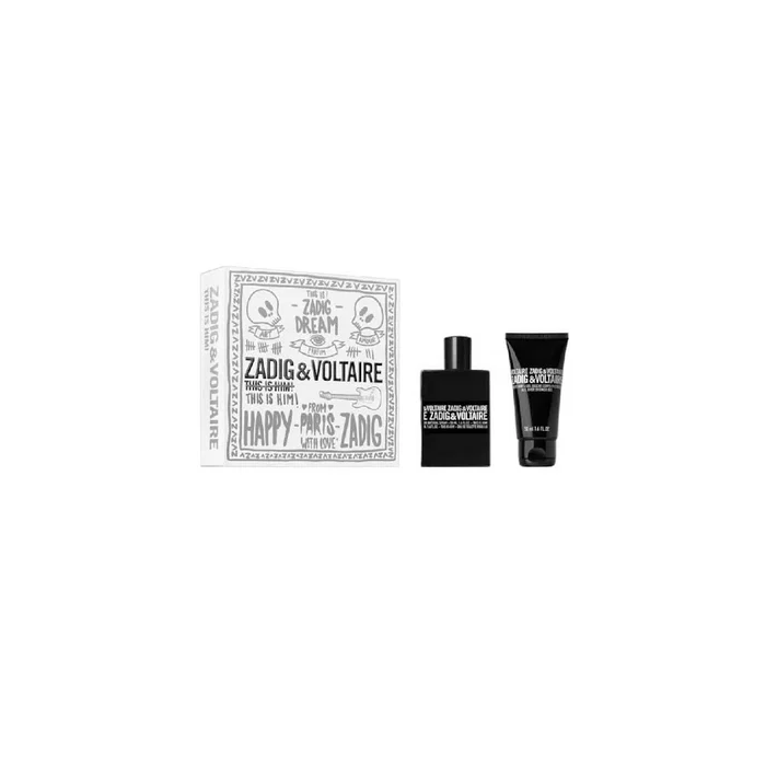 Zadig & Voltaire This Is Him Gift Set 50ml EDT + 50ml Shower Gel