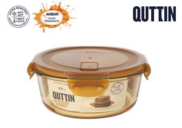 Ambare Fiambrera Redonda Hermética 17 cm 900 cc (6 Unidades)