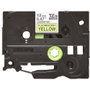 Brother TZe-C31 Cinta Laminada 12mm Amarillo Fluorescente/Negro