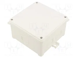 SIMET Caja de conexiones blanca con diafragmas de membranas