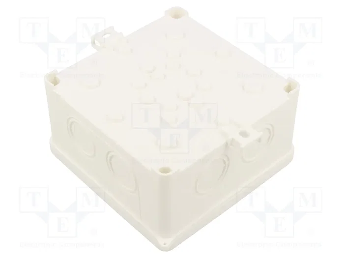 SIMET Caja de conexiones blanca con diafragmas de membranas