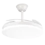 Ventilador DC Techo Blanco 59W 6980lm Función Verano/Invierno, 6 Velocidades, Luz LED 3500-6500K Regulable con Mando
