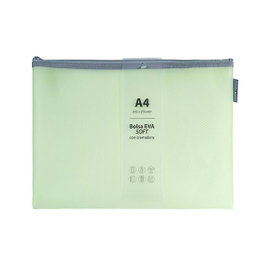 Grafoplas Bolsa Zipper Eva mate A4 mint soft
