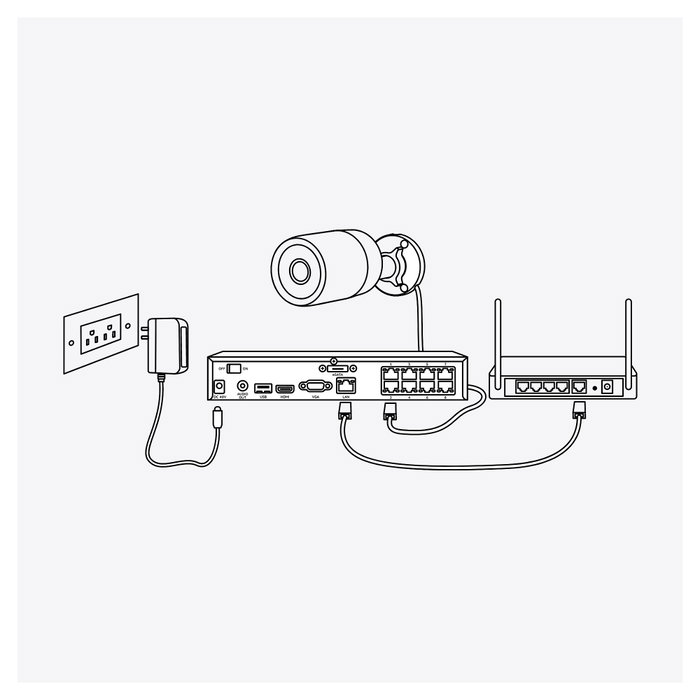 Reolink P430 Cámara de Seguridad IP Bala 4K Blanco Reolink P430 Cámara de Seguridad IP Bala 4K Blanco
