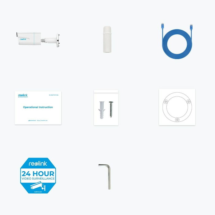 Reolink P430 Cámara de seguridad IP tipo bala 8 MP
