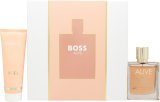 Hugo Boss Alive Gift Set 50ml EDP + 75ml Body Lotion Hugo Boss Alive Gift Set 50ml EDP + 75ml Body Lotion