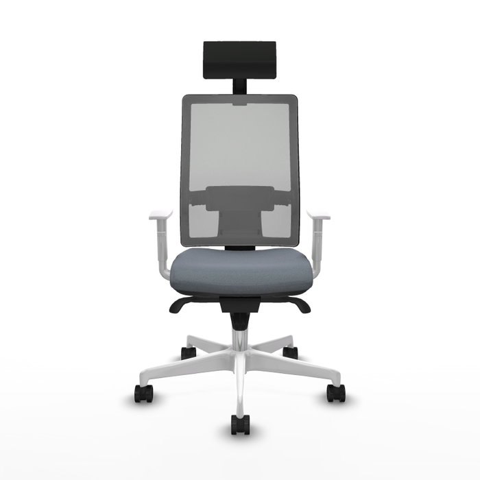 PIQUERAS Y CRESPO Silla de oficina Horna Gris con mecanismo Sincro PIQUERAS Y CRESPO Silla de oficina Horna Gris con mecanismo Sincro