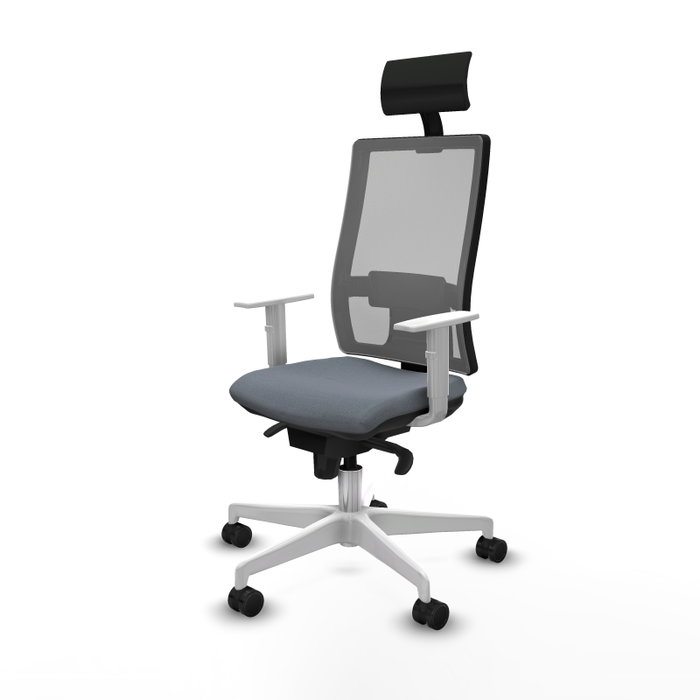 PIQUERAS Y CRESPO Silla de oficina Horna Gris con mecanismo Sincro PIQUERAS Y CRESPO Silla de oficina Horna Gris con mecanismo Sincro