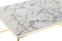 Mesa Centro Chic DKD Home Decor Blanco Dorado 60 x 40 x 100 cm