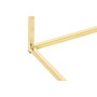 DKD Home Decor Mesa Centro Chic Blanco Dorado