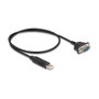 DeLOCK Adaptador USB a RS-232 66470 de 0,5 m