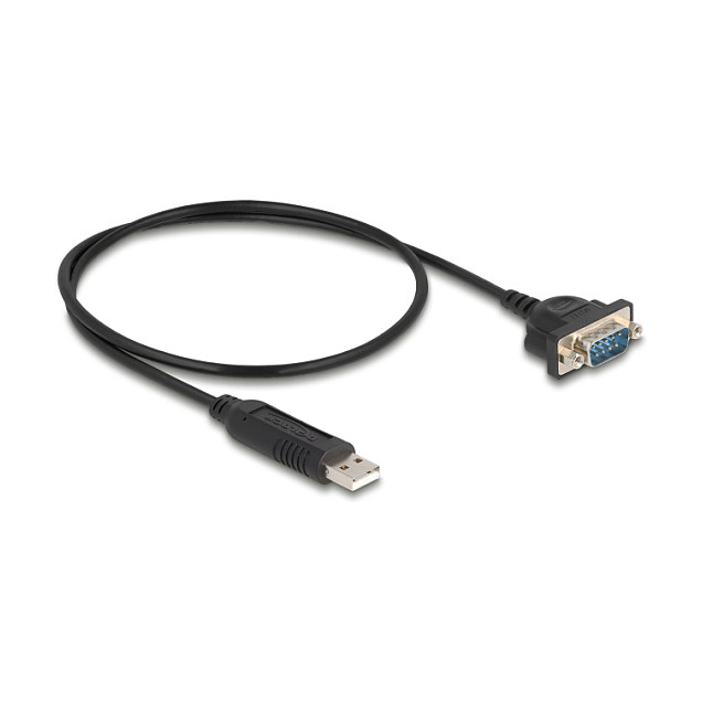 DeLOCK Adaptador USB RS-232 a D-Sub 9, 0,5 m
