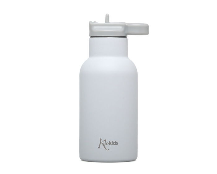 KioKids Botella Térmica de Acero Inoxidable 350 mL Gris para Bebé - Mantiene Frío 9h, Calor 6h, Libre BPA KioKids Botella Térmica de Acero Inoxidable 350 mL Gris para Bebé - Mantiene Frío 9h, Calor 6h, Libre BPA