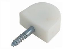 Soportes para estante tornillo grande blanco A131