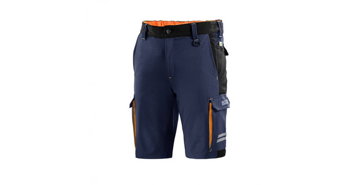 Sparco S02418BMAF1S Pantalones Cortos Tech Tw Talla S Azul Marino Naranja para Automoción y Motorsport Sparco S02418BMAF1S Pantalones Cortos Tech Tw Talla S Azul Marino Naranja para Automoción y Motorsport