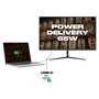 JAPANNEXT JN-IPS27WQHDR-C65W Monitor IPS 27" WQHD (2560x1440) 75Hz, 5ms, AMD FreeSync, HDR, Altavoces, USB-C 65W, Negro