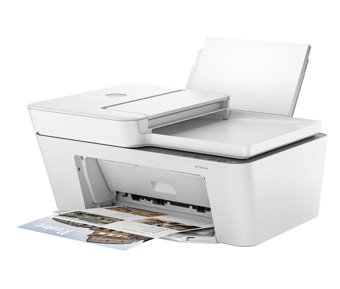 HP DeskJet 4220e Impresora Multifunción A4 Wi-Fi, Color, 4800 x 1200 DPI, Alimentador Automático 35 Hojas, HP+, Instant Ink Compatible - Color Gris