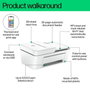 HP DeskJet 4220e Multifunción WiFi ADF Gris Cemento