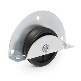 Tecno Rueda Con Placa De Encajar 45Mm Zincado Pebera