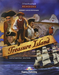 EXPRESS Treasure Island + CD, Robert Louis Stevenson - EXPRESS