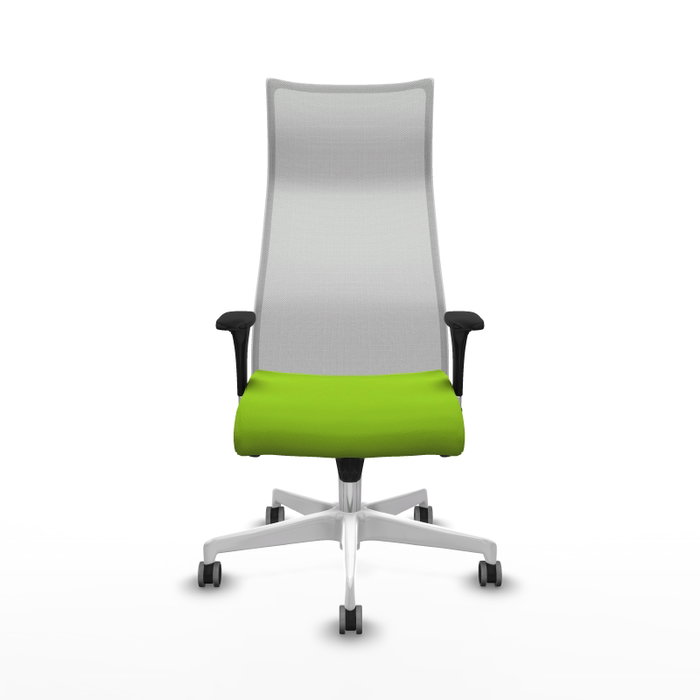 PIQUERAS Y CRESPO Sillón Albacete con Mecanismo Sincro, Similpiel Pistacho y Malla Blanco PIQUERAS Y CRESPO Sillón Albacete con Mecanismo Sincro, Similpiel Pistacho y Malla Blanco
