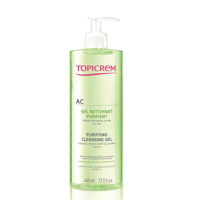 Topicrem AC CONTROL Gel Limpiador Purificante 400 ml